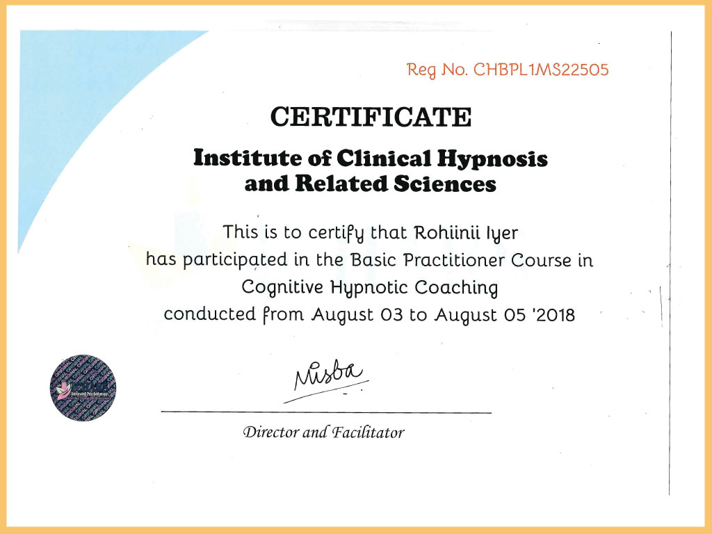 Accreditation certificate 3