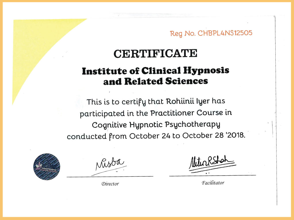 Accreditation certificate 7