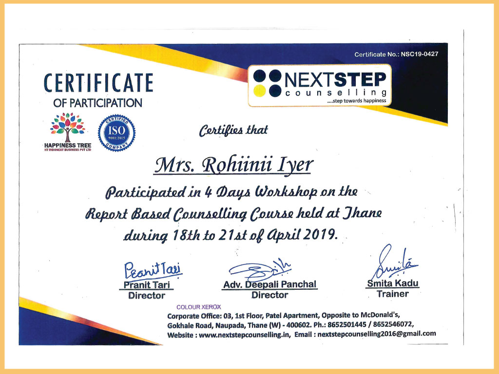 Accreditation certificate 13